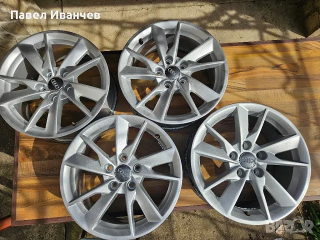 Джанти 16" 5x112 Audi 66.6/ 57.1, снимка 5 - Гуми и джанти - 49596943