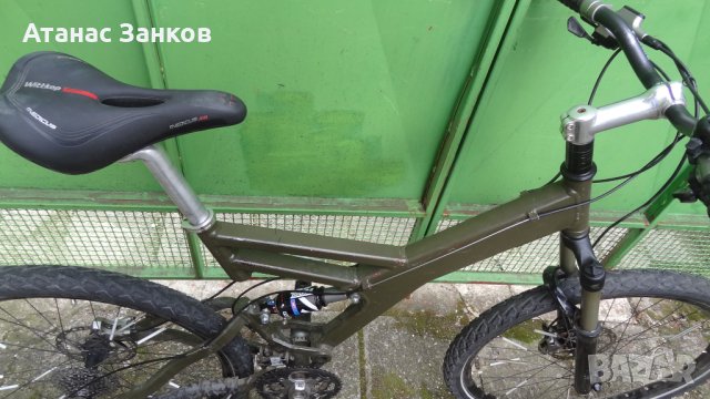 Giant Warp алуминиева рамка за велосипед с въздушен шок , снимка 6 - Части за велосипеди - 43793815