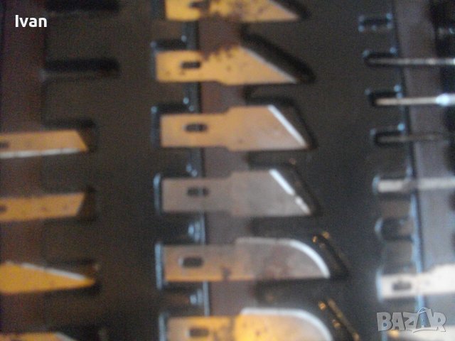 Старо Качество 44 бр. Фини Резци За Обработка на Дърво и Дърворезба-Непълен Комплект-Голям-HBM, снимка 13 - Други инструменти - 43501037