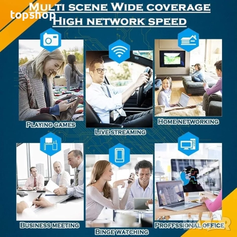 CHANEVE 5G рутер отключен MiFi модем мобилна точка за достъп до интернет WiFi устройство със слот..., снимка 4 - Рутери - 51783810