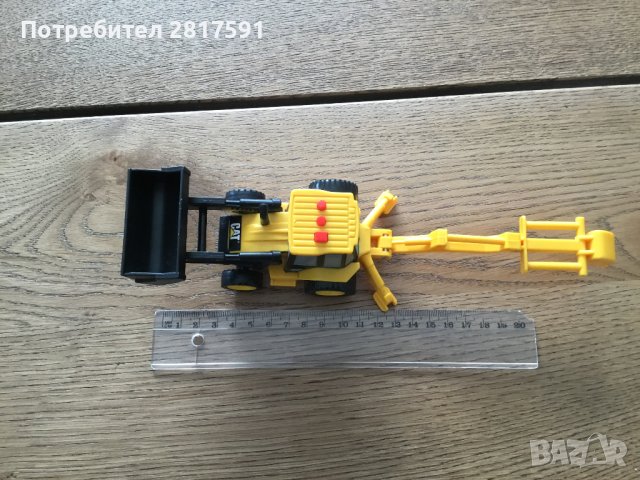 Cat трактор с гребло и лопата, снимка 4 - Коли, камиони, мотори, писти - 43226781