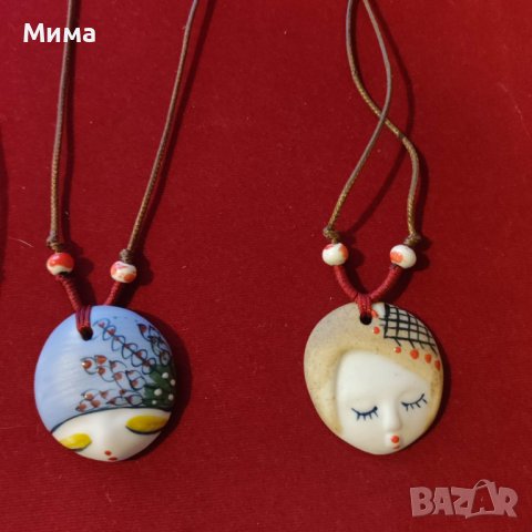 Порцеланови бижута, снимка 14 - Бижутерийни комплекти - 39794243