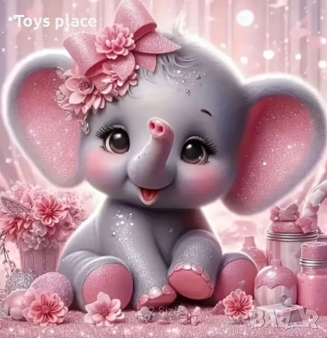 Нови детски диамантени гоблени с красиви картинки 20*20см различни модели , снимка 4 - Игри и пъзели - 52930413