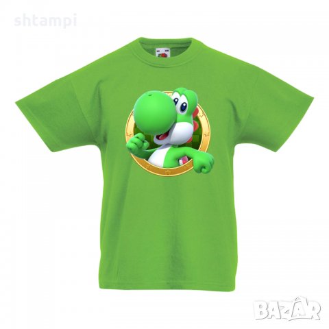 Детска тениска Супер Марио Yoshi 13, снимка 4 - Детски тениски и потници - 33081499