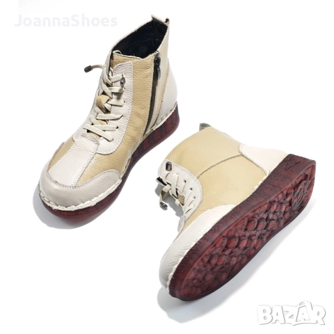 Дамски боти есесвена кожа код 18063, снимка 4 - Дамски боти - 51819514