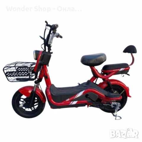 Електрически велосипед motor9 48V12AH - Максимална скорост 45 км/ч, 500W мотор, снимка 2 - Мотоциклети и мототехника - 50960604