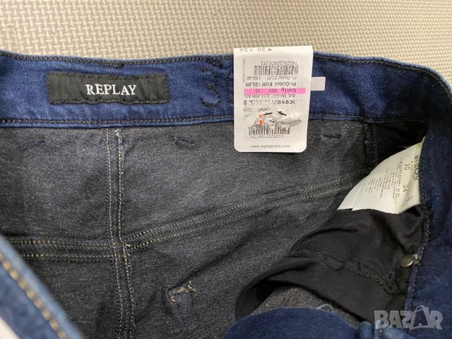 REPLAY Hyperfree нови мъжки дънки с етикет, снимка 5 - Дънки - 28534322