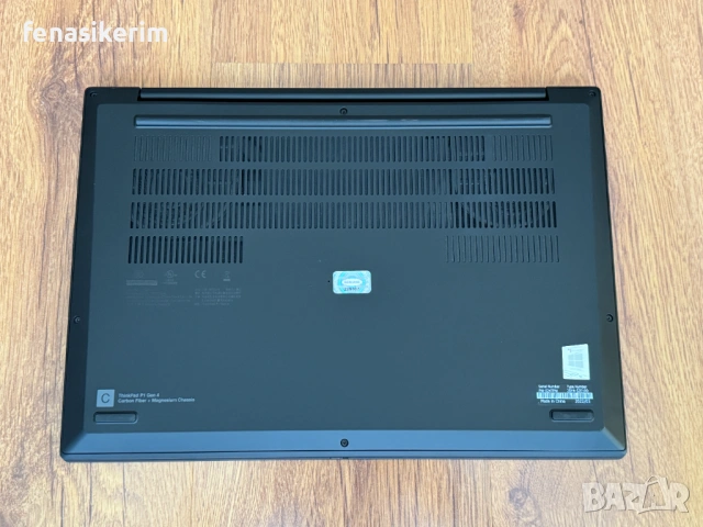 16' 4K UHD+ i7-12800H Lenovo ThinkPad P1 Gen 5 32GB DDR5/512GB NVMe/Nvidia RTX A1000/Бат 6ч, снимка 11 - Лаптопи за работа - 53466941
