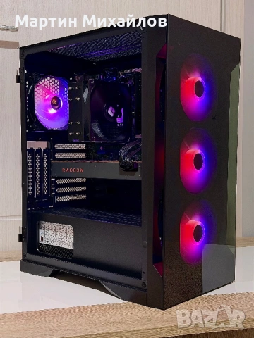 Геймърски компютър i5-8400, RX5700, 32GB, снимка 5 - Геймърски - 53582787