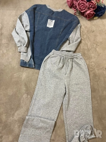 дамски екипи с деним акцент , снимка 3 - Спортни екипи - 52003497