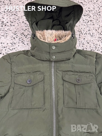 Мъжко зимно, пухено яке TOMMY Размер L, снимка 2 - Якета - 52577317