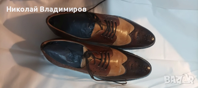 Обувки нови официални Melvin Hamilton мъжки 39 номер, снимка 5 - Маратонки - 52789208