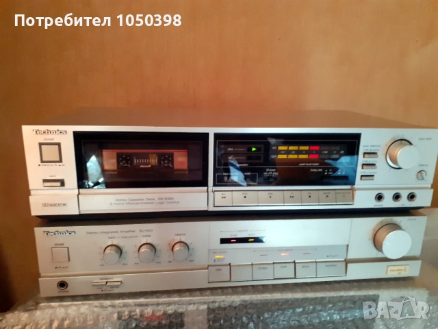 Усиловател Technics SU-500-Японски качествен-като нов, снимка 2 - Ресийвъри, усилватели, смесителни пултове - 51863726