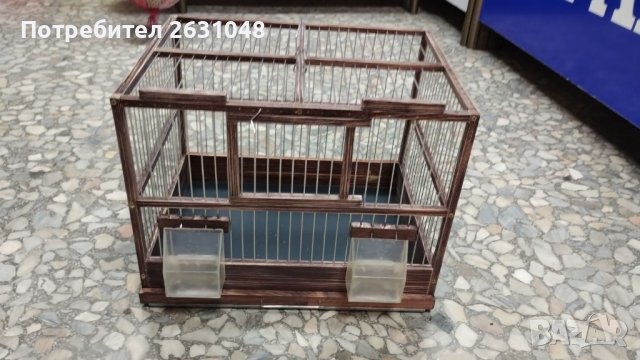дървена клетка за птици папагали , снимка 2 - За птици - 43879008