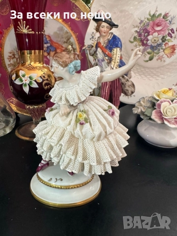 Volkstedt Фолкщед Germany  Curca 1945 Код P1773, снимка 17 - Декорация за дома - 53001664