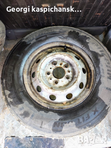 Резервна гума за Фиат дукато , снимка 2 - Гуми и джанти - 52945542