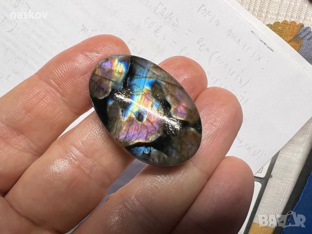 Уникален спектролит лабрадорит, снимка 5 - Други ценни предмети - 39383795