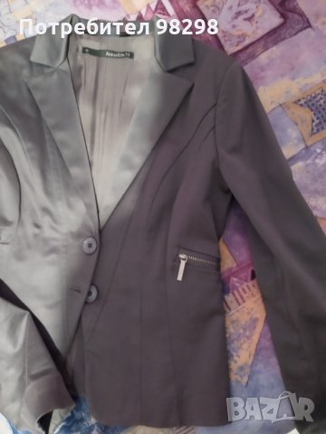 Късо дамско сако Annarita N оригинал, снимка 14 - Сака - 35615260