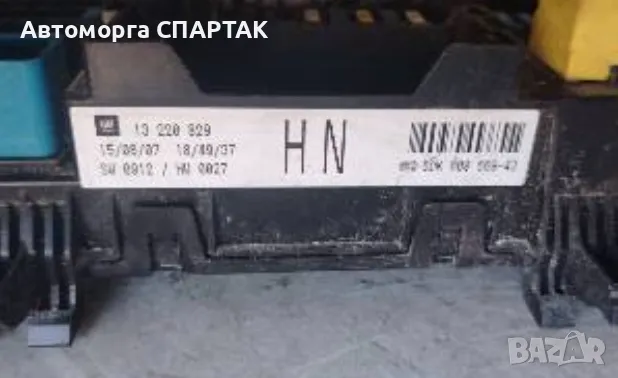 Бушонно табло за Opel Astra H, Zafira B, 2004-2014г., 13 220 829, 13220829, , снимка 2 - Части - 48429502