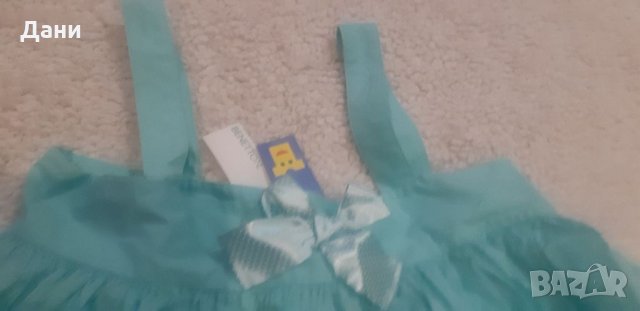 Нова детска рокля"Benetton", снимка 3 - Детски рокли и поли - 32248005