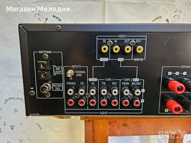 Ресийвър DENON DRA-275RD  В отлично техническо и визуално състояние., снимка 9 - Ресийвъри, усилватели, смесителни пултове - 46259920