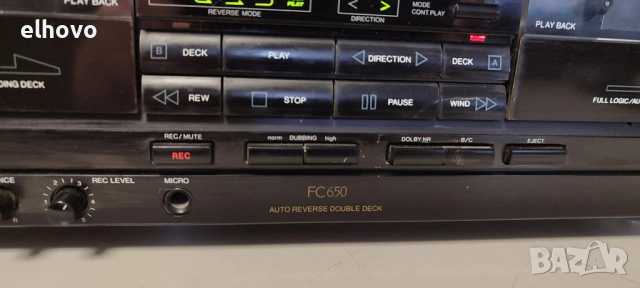 Дек Philips FC 650, снимка 2 - Ресийвъри, усилватели, смесителни пултове - 53465371