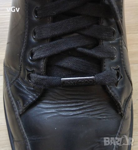 Кожени кецове Jimmy Choo - 40, снимка 3 - Кецове - 27426630