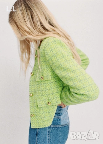 Сако от букле Mango, снимка 4 - Сака - 53137594