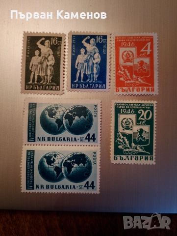 Стари пощенски марки, снимка 7 - Филателия - 53287090