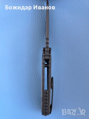 Продавам нож Custom Knife Factory Rotten Evo 3 , снимка 4 - Ножове - 53132011