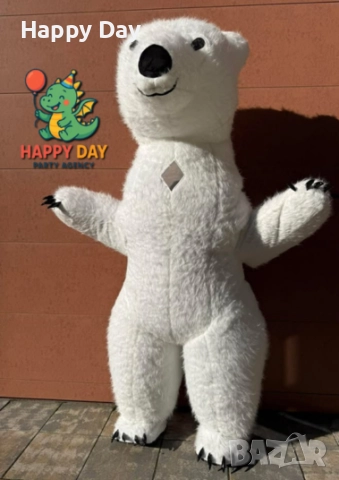 Гигантска бяла мечка Пухи - ИЗНЕНАДА, снимка 2 - Други - 52990829