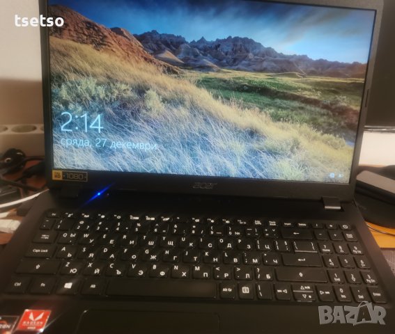 Acer aspire A315  Ryzen 3200U 8GBRam, снимка 1 - Лаптопи за работа - 42243284