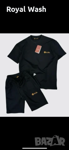 Мъжки комплект -тениска и къси панталони. Премиум качество., снимка 5 - Къси панталони - 50830639
