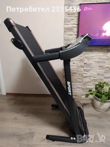 Електрическа бягаща пътека , снимка 2 - Фитнес уреди - 49744651