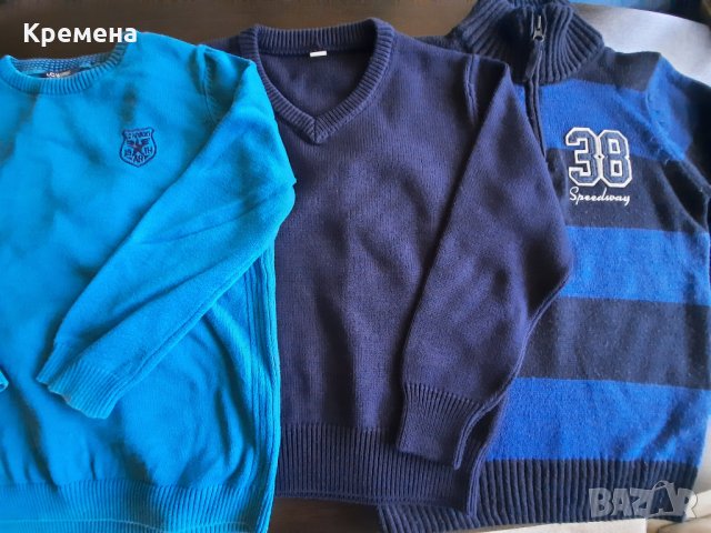 Блузки за момче (есен/зима), 3броя- 15лв, снимка 1 - Детски пуловери и жилетки - 34643142