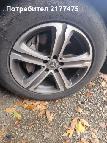 Джанти с гуми за mercedes glc x253 , снимка 3 - Гуми и джанти - 52349571