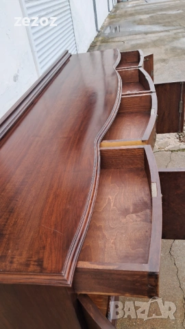 Ретро шкаф бюфет масив, снимка 8 - Шкафове - 53199976