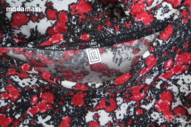 4XL/5XL цветна блуза от 100% акрил , снимка 11 - Блузи с дълъг ръкав и пуловери - 53446189