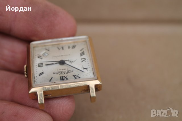 СССР мъжки часовник ''Cornavin'' 21 камъка, снимка 5 - Мъжки - 43240997