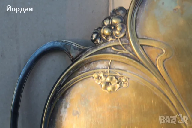 Немски поднос ''WMF'', снимка 2 - Антикварни и старинни предмети - 48103077