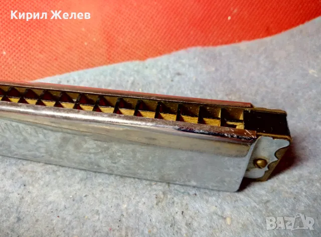 Hero HARMONICA MADE in CHINA Стара КОЛЕКЦИОНЕРСКА УСТНА ХАРМОНИКА МУЗИКАЛЕН ИНСТРУМЕНТ 27068, снимка 12 - Антикварни и старинни предмети - 47695462