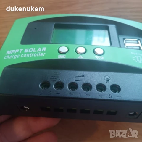 НОВ! MPPT Соларен Контролер 20A, 60А, 100А с LCD дисплей, снимка 8 - Друга електроника - 51100699