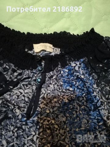 Шифонена блуза, снимка 3 - Блузи с дълъг ръкав и пуловери - 27232769