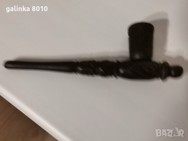 Стара красива лула, снимка 2 - Антикварни и старинни предмети - 51979026