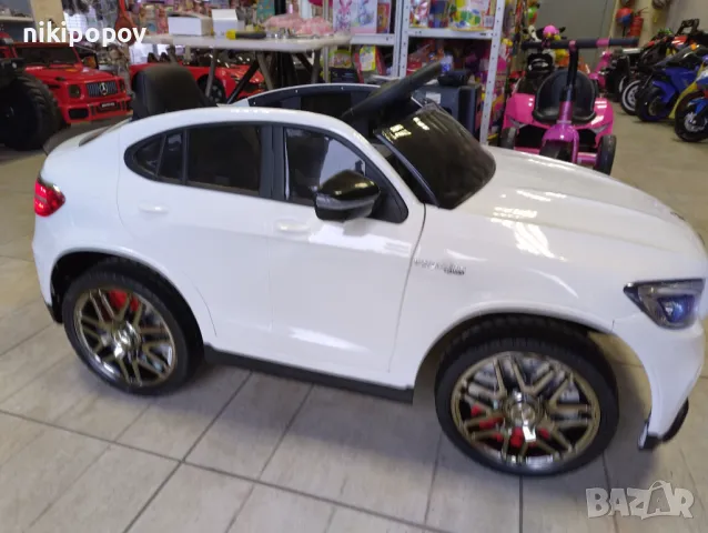 MERCEDES GLC63 AMG Акумулаторен джип ГОЛЯМ, снимка 1