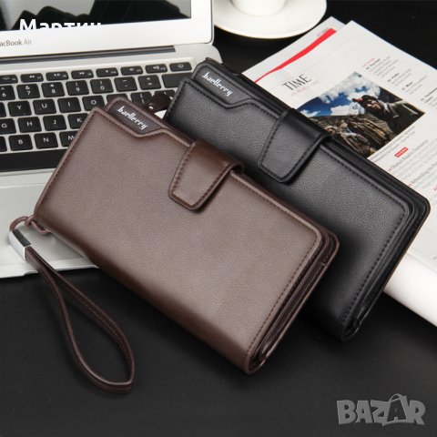 Бизнес мъжки портфейл луксозен Baellerry S1063 22 карти , снимка 1