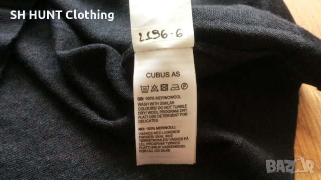 CUBUS 100% Merino Wool размер XL блуза поло 100% Мерино вълна - 677, снимка 11 - Блузи - 43451412