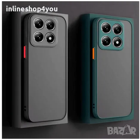 Цветен Кейс Rock за Xiaomi 14T / Pro със защита около камерите, снимка 2 - Калъфи, кейсове - 47840288