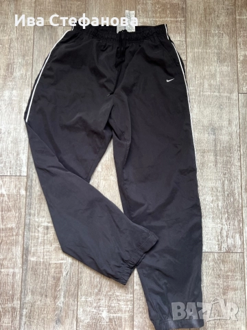 Уникален оригинален спортен черен панталон долнище Nike Найк класически модел дишаща материя