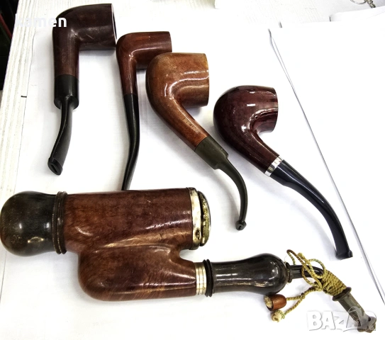Колекция 5 бр. лули REAL BRIAR, снимка 4 - Антикварни и старинни предмети - 53073170